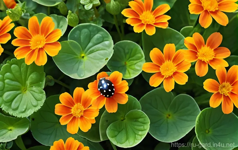 정원 텃밭 친환경 농약 추천 - **A Rustic Organic Garden with Homemade Solutions:** A warm, inviting scene of a flourishing organic...